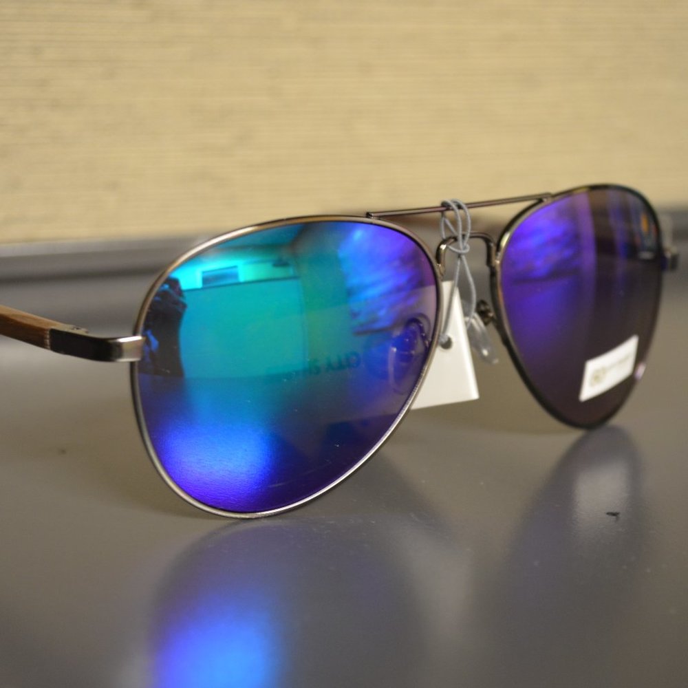 Blue and Purple Tint Sunglasses